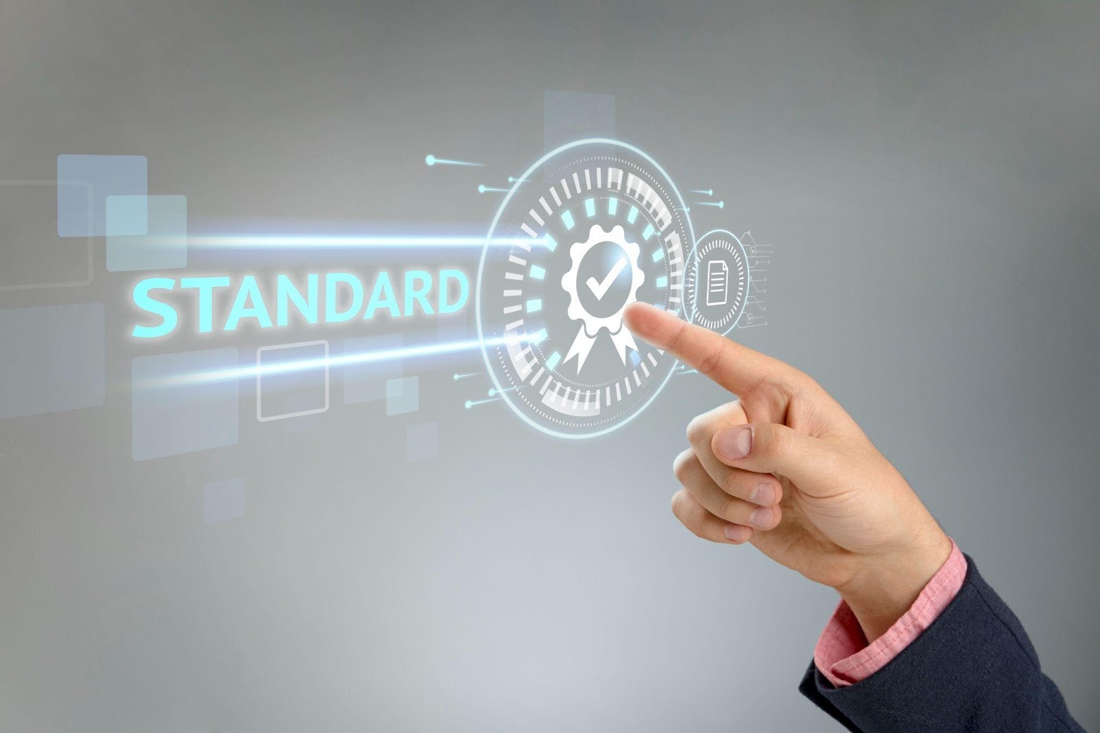 Standard quality control concept representing global casino compliance and regulations