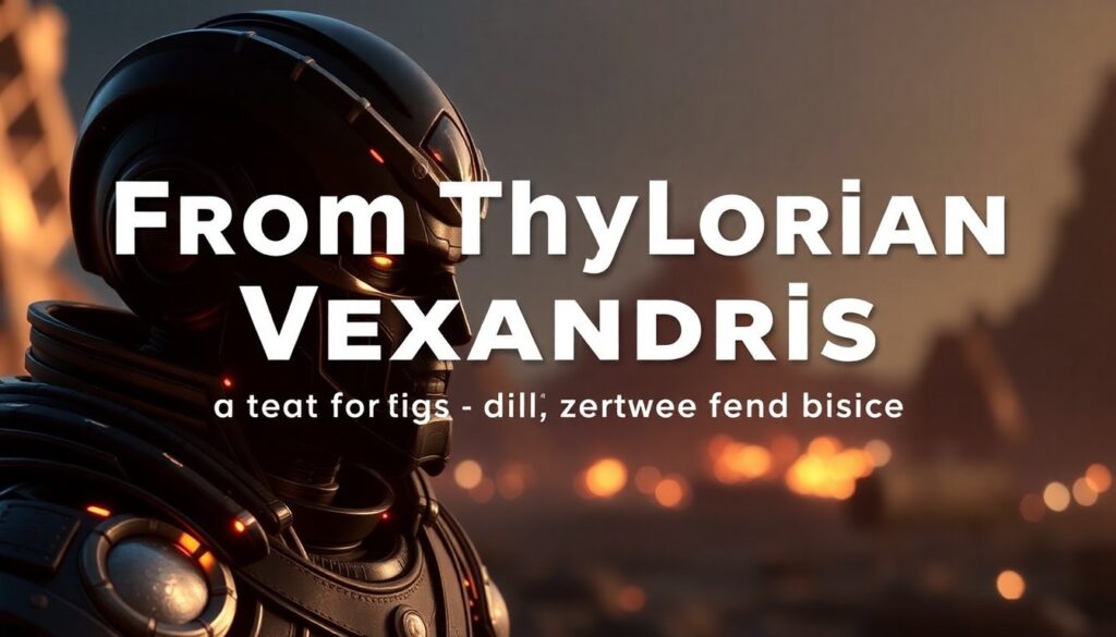 from thylorian vexandris