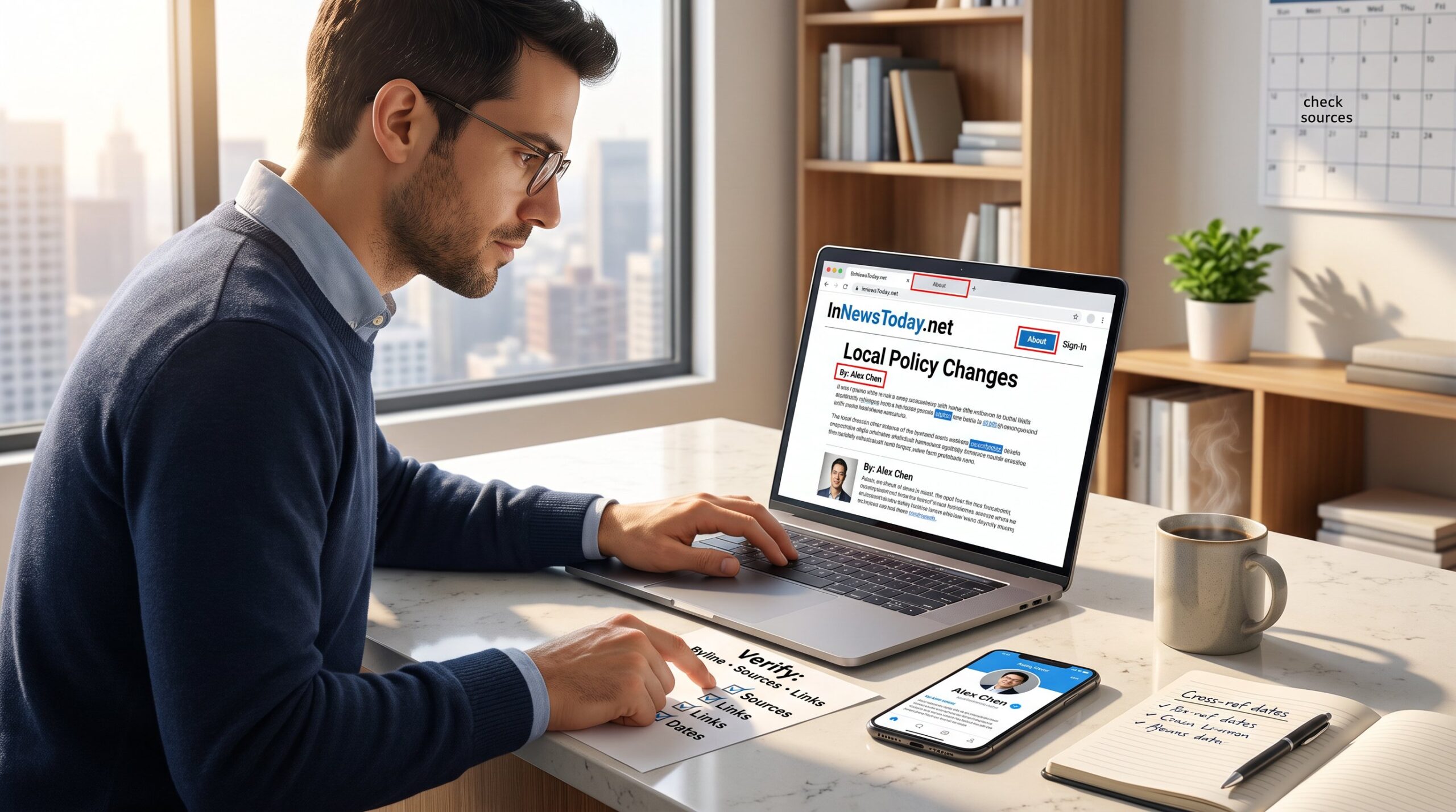 How to Identify Authors and Sources on InNewsToday.net